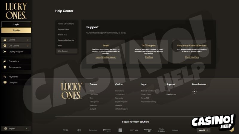 Discovering Unique Features of LuckyOnes Casino